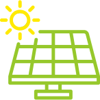 Énergie solaire produite